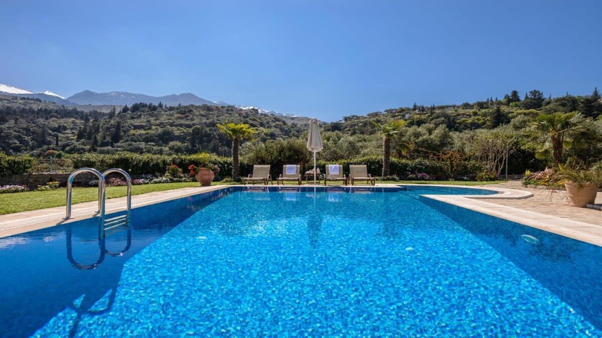 Chania Secluded Gem - Kallithea Private Pool Villa Pemonia Экстерьер фото