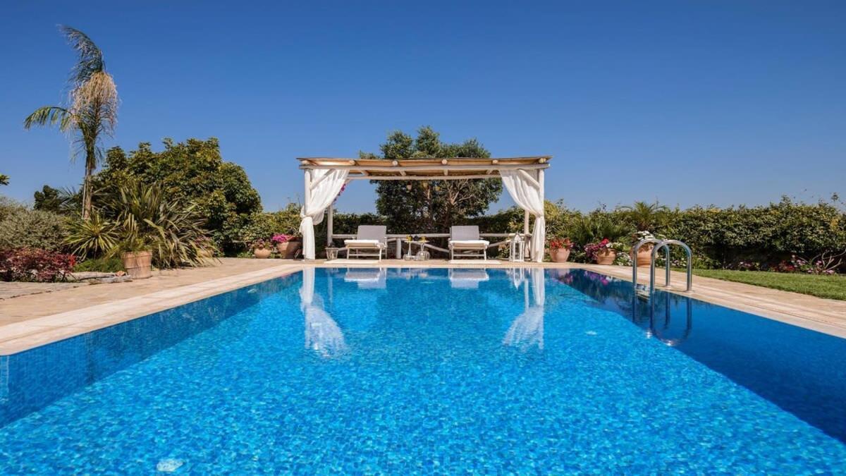 Chania Secluded Gem - Kallithea Private Pool Villa Pemonia Экстерьер фото